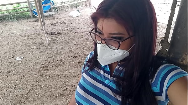 WIDOWED STEPMOTHER VISITS HER STEPSON’S FARM TO CHECK OUT THE FARM HER HUSBAND LEFT HER. SHE SEDUCES HER STEPSON AND INVITES HIM TO FUCK