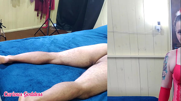 Curious Goddess – Christmas inversion. eating my stepson