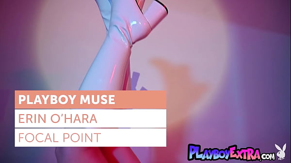 Restless redhead MILF Erin O Hara introducing her hairy pussy for Playboy