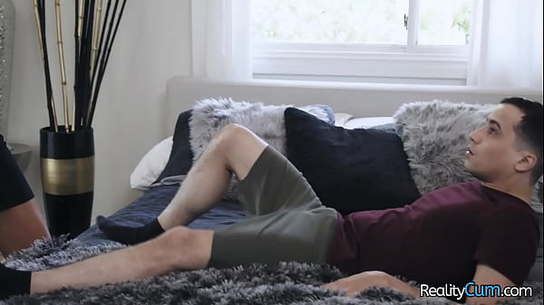 Stunning brunette MILF seduces teen boy with her amazing big boobs and fuck him good – Shay Sights, Ricky Spanish