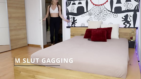 Gym MOMMY Gagging Squirting and PUSSY FUCK