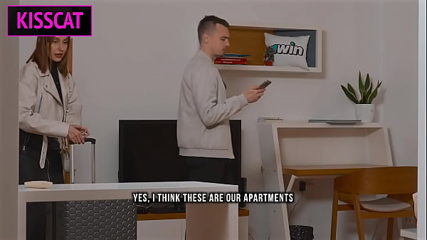 Horny Step mom jerks off step son to helps cum in share bed