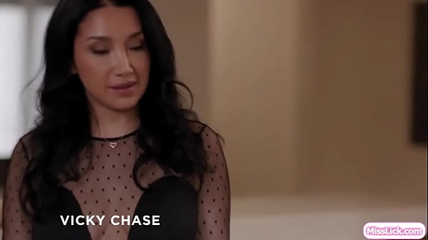 Lesbian bride cheating with big tits blonde maid of honor