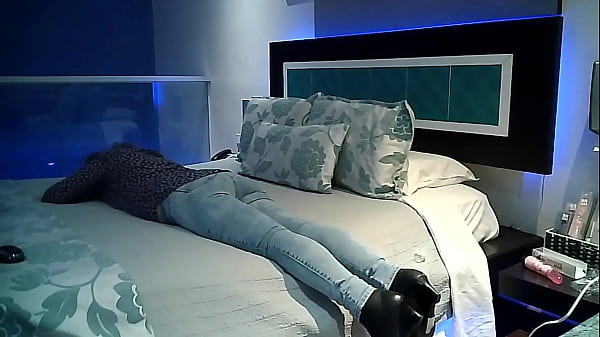 At the motel, I put on erotic lingerie while my stepbrother takes out his big cock