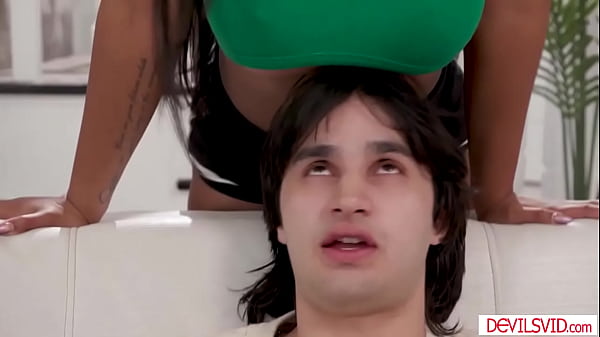 I just fuck my stepbros big tits ebony girlfriend