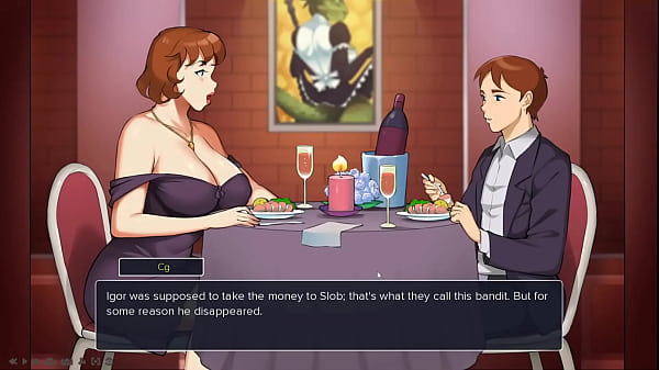 Milf Plaza Hentai porn game part 7 milf pussy eating under the table