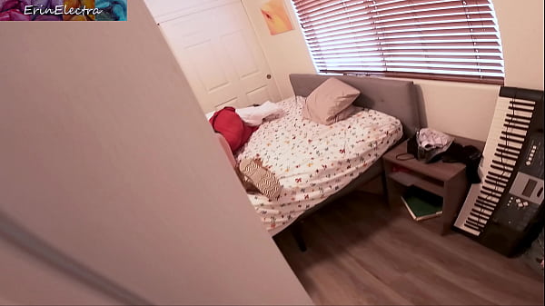 Poor horny stepmom’s back is hurt and needs a good fucking