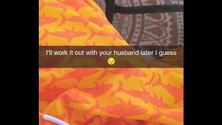 Bad Driver = Good Cumslut – Cheating Milf Wife Fucked On Snapchat -Richelle Rose