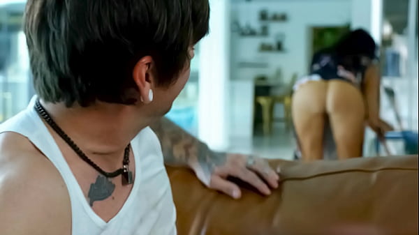 Caught Gazing at My Step Mom’s Naughty Ass While Cleaning