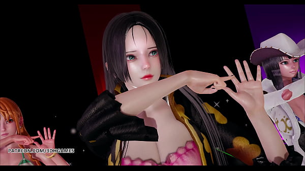 [MMD] Girl’s Day – Expectation Hot Striptease Boa Hancock Nami Nico Robin One Piece 3D Porn Hentai Uncensored
