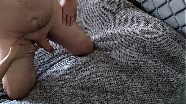 Mutual masturbation with busty milf. Body shaking orgasm and cumshot on natural big tits