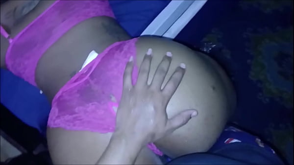 Big booty dark skin tatted girl wanted some dick so bad before she swallowed all my cum